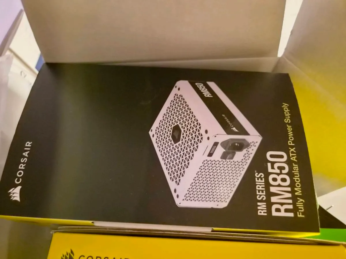 Corsair RM850 White (80+ Gold fully modular ATX) - Image 1
