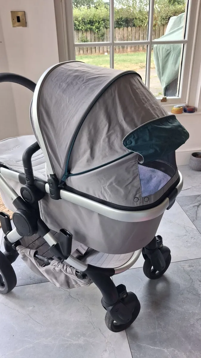 iCandy pram and double buggy combo system - Image 4