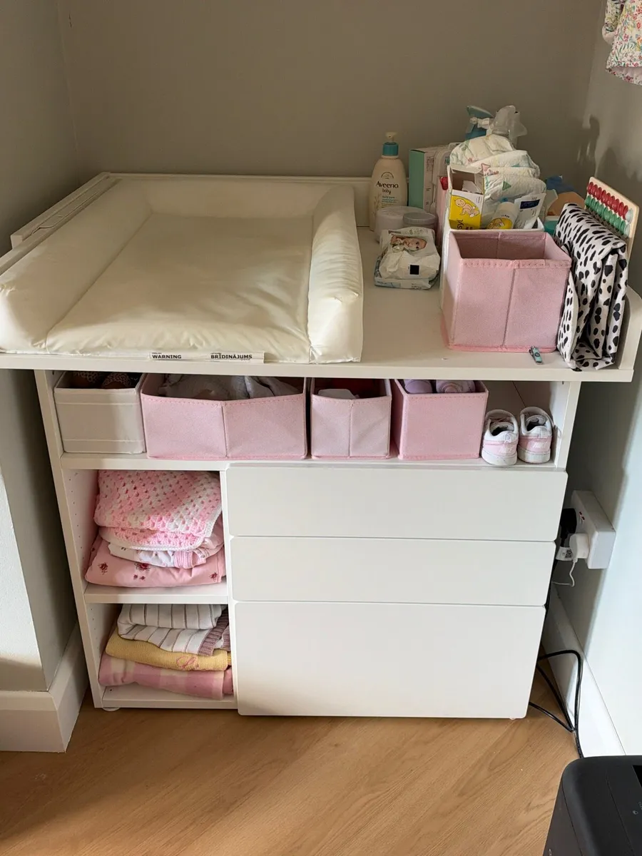 Baby changing station