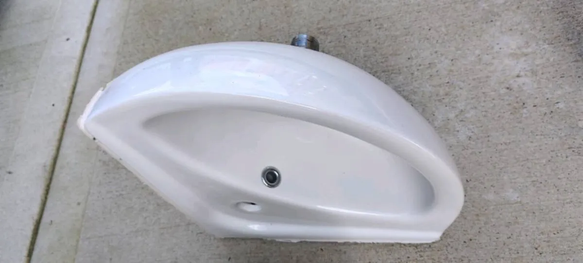 50cm wash basin with pedestal. - Image 4