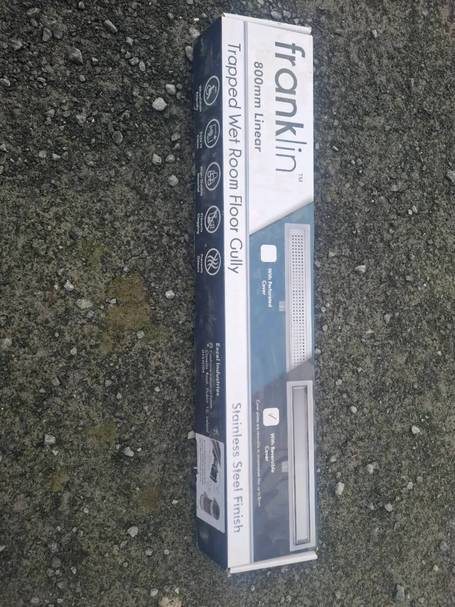 Linear Drain 80mm New - Image 1