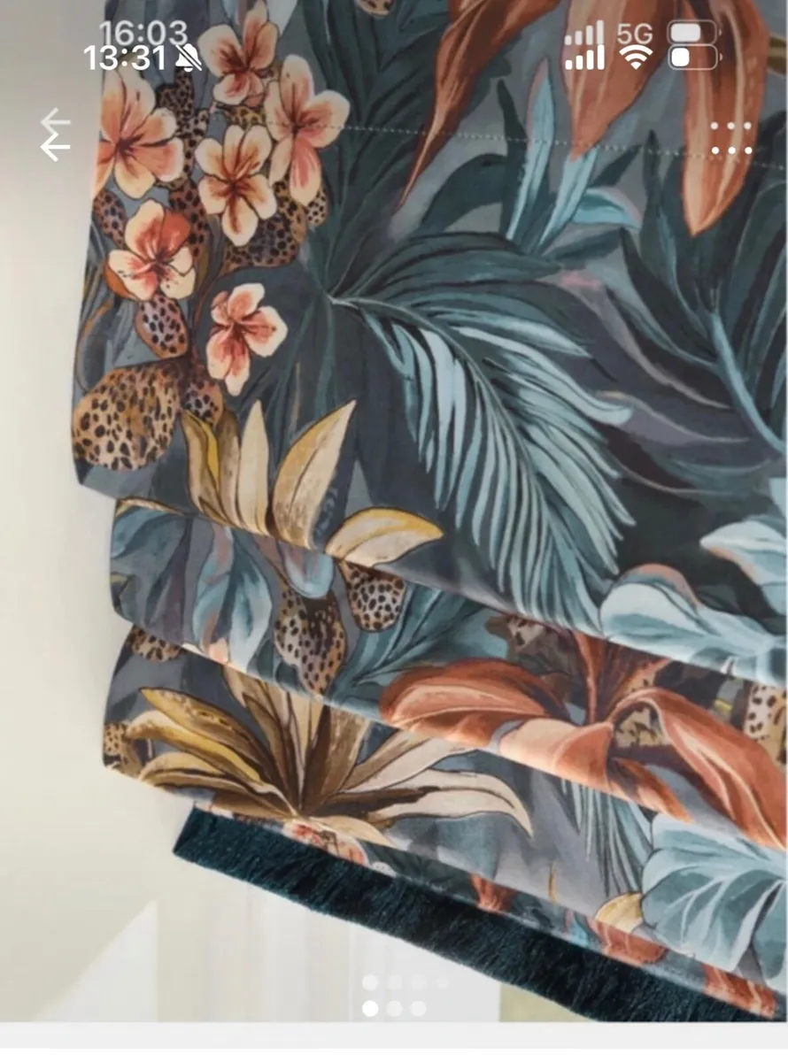 Next ready made blackout Roman blinds - Image 1
