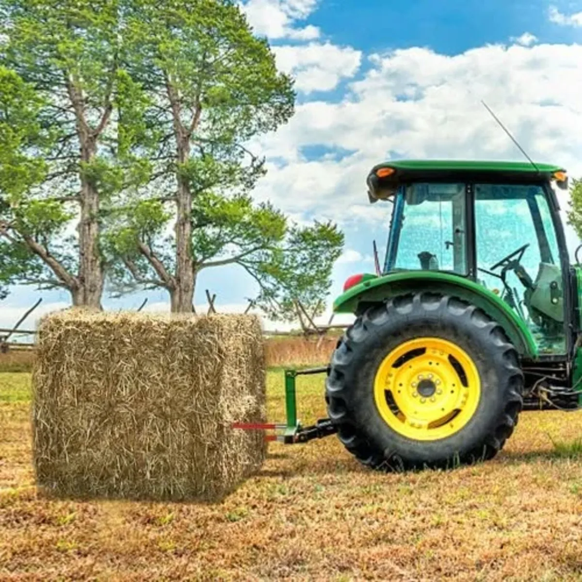 Pair Hay Spear 43" Bale Spear 3000 lbs Capacity, B - Image 4