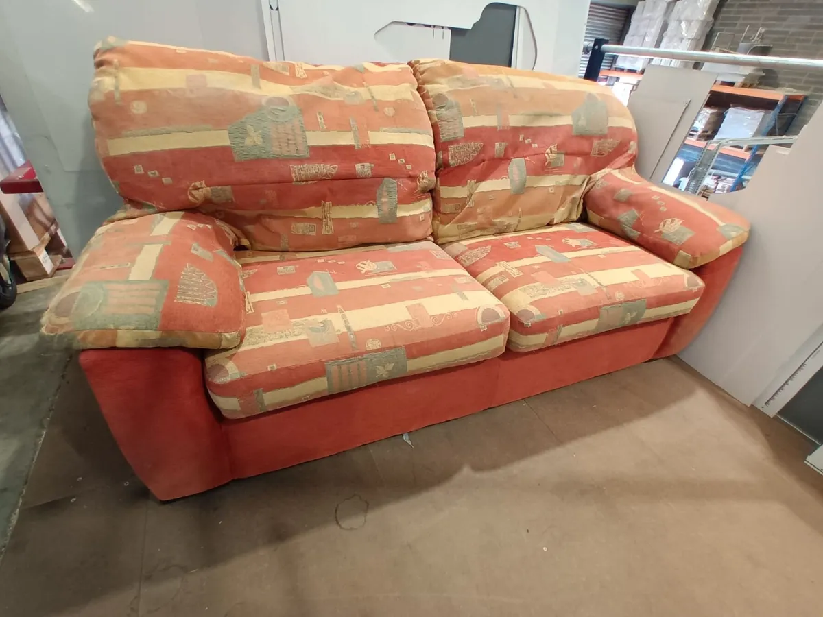 Solid Beech Frame Sofa - Image 1