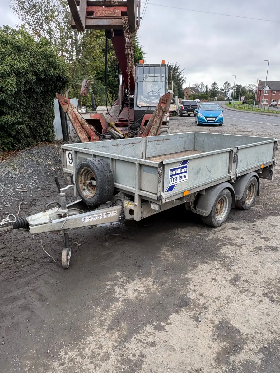 Ifor Williams 10ft dropside trailer - Image 1