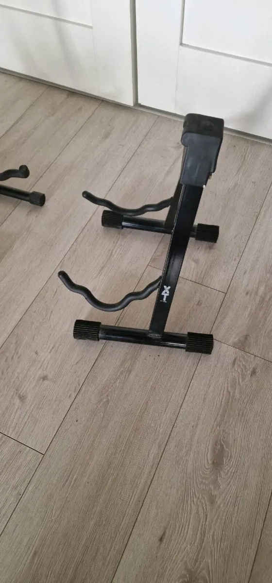Two Guitar stands - Image 1