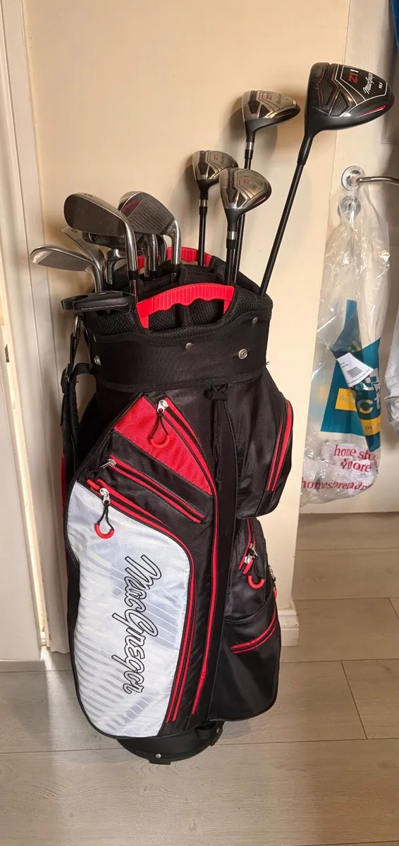 Golf clubs & Trolley LH (open to offers) - Image 1