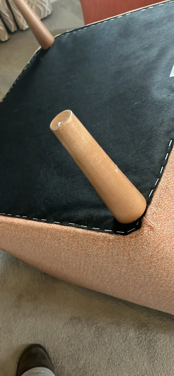 Next orange armchair - Image 4