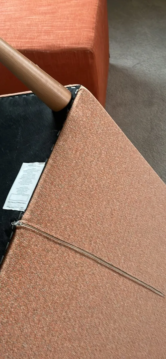 Next orange armchair - Image 3
