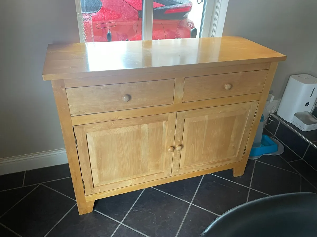 Solid Wood Sideboard for Sale - Image 2