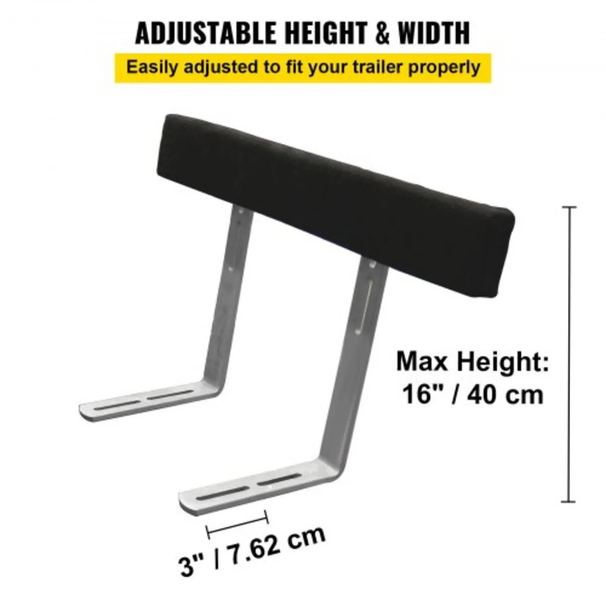 Boat Trailer Guide-ons, 48", 2 PCS Rustproof Steel - Image 2