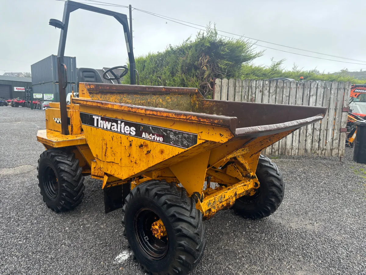 Thwaites 3 ton dumper - Image 3
