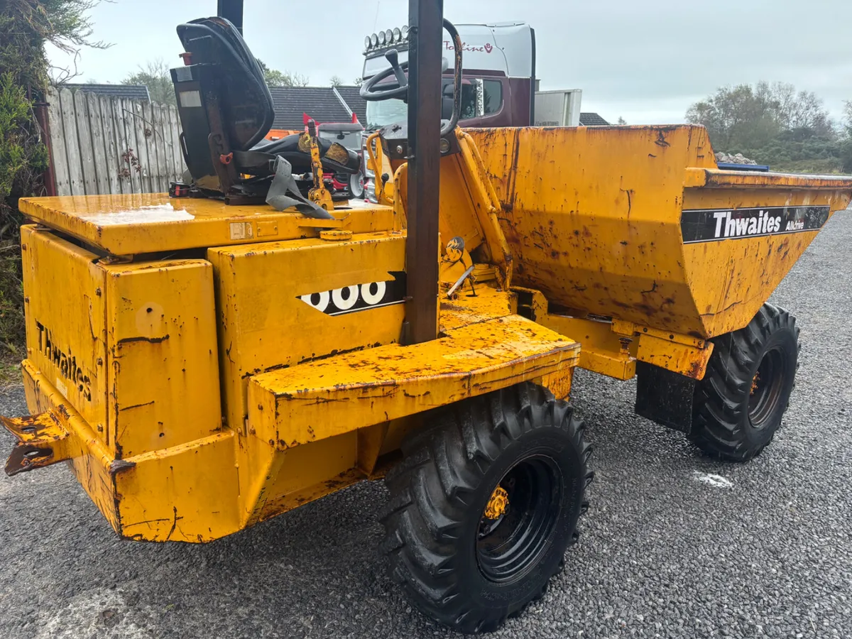 Thwaites 3 ton dumper - Image 2