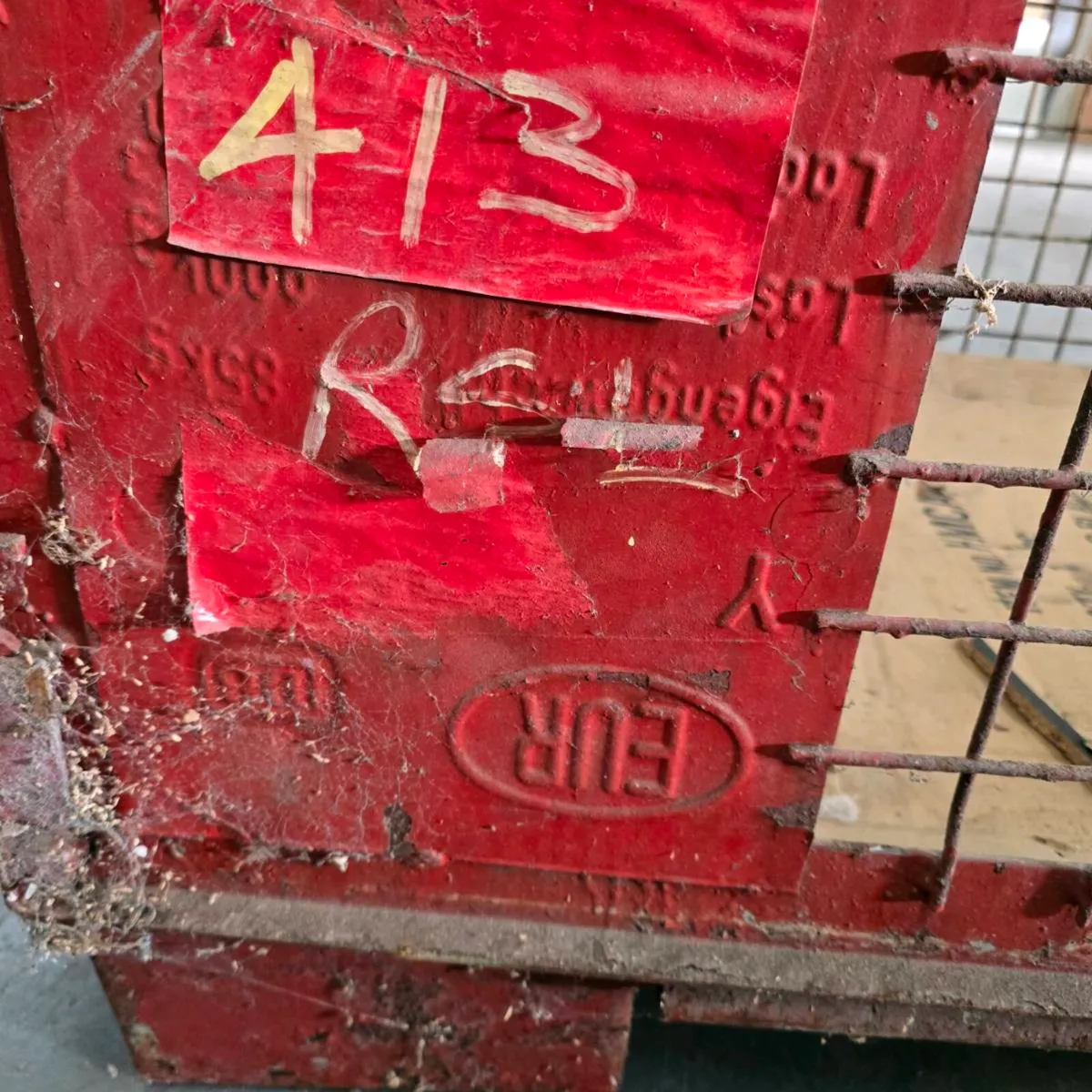 Metal cage euro pallet size. - Image 4
