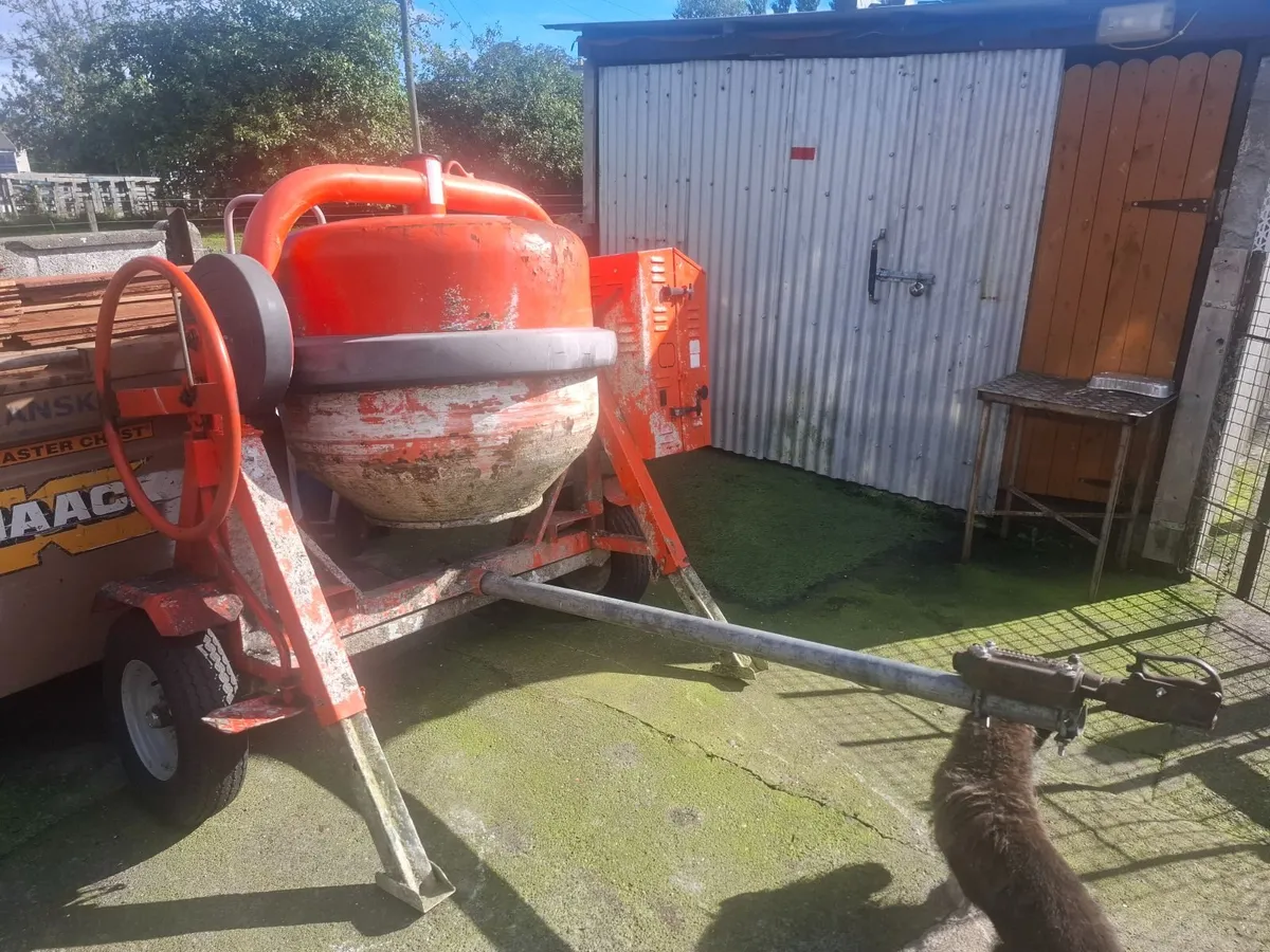 Cement Mixer and Diesel Engine - Image 3