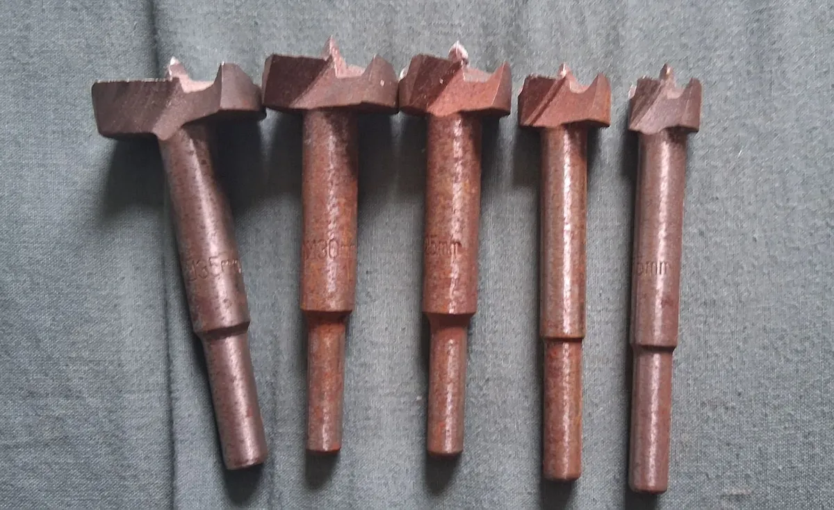Parkside 5 Piece Forstner Drill Bits