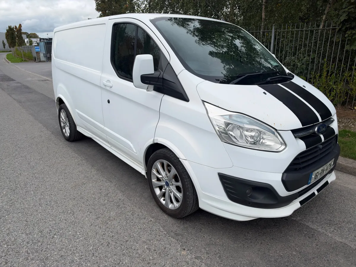 Ford Transit custom sport model in white - Image 1
