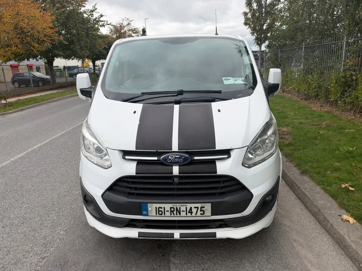 Ford Transit custom sport model in white - Image 2