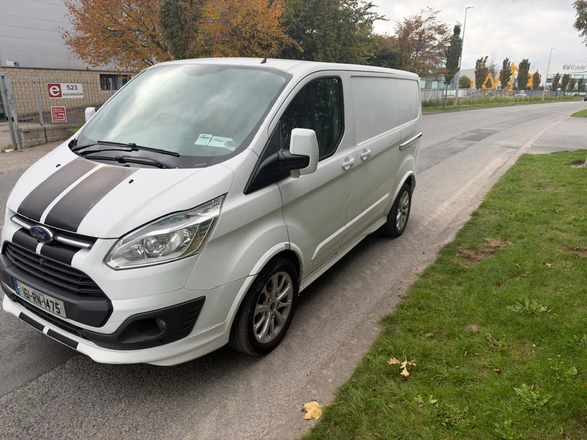 Ford Transit custom sport model in white - Image 3