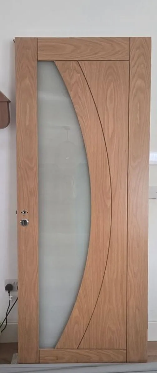 2 x Oak Internal Doors - Image 3