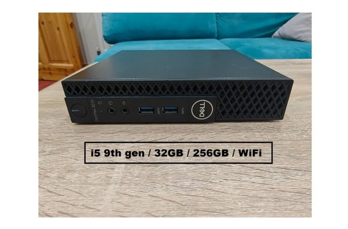 Dell OptiPlex 3070 Micro PC | i5 (9th gen) | 32GB - Image 1