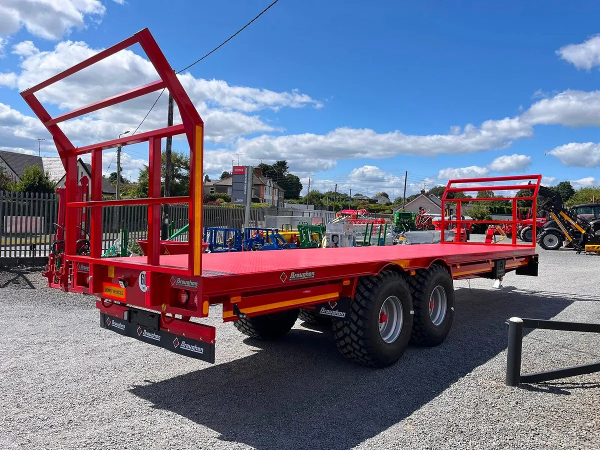 New- Broughan 32ft Bale Trailer - Image 4