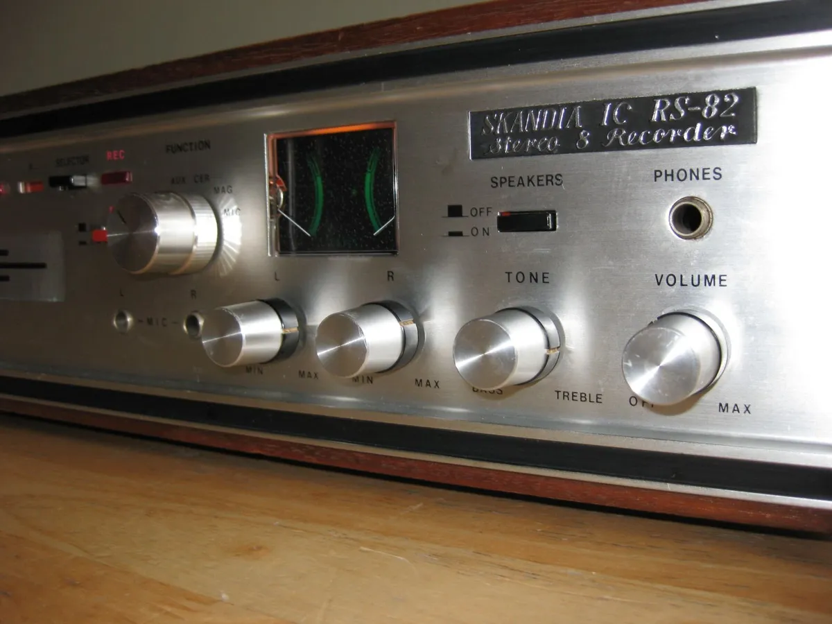 Rare SKANDIA RS82 Stereo Amplifier Made In Japan. - Image 4