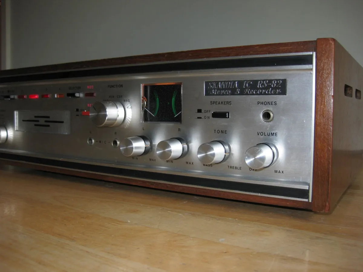 Rare SKANDIA RS82 Stereo Amplifier Made In Japan. - Image 4