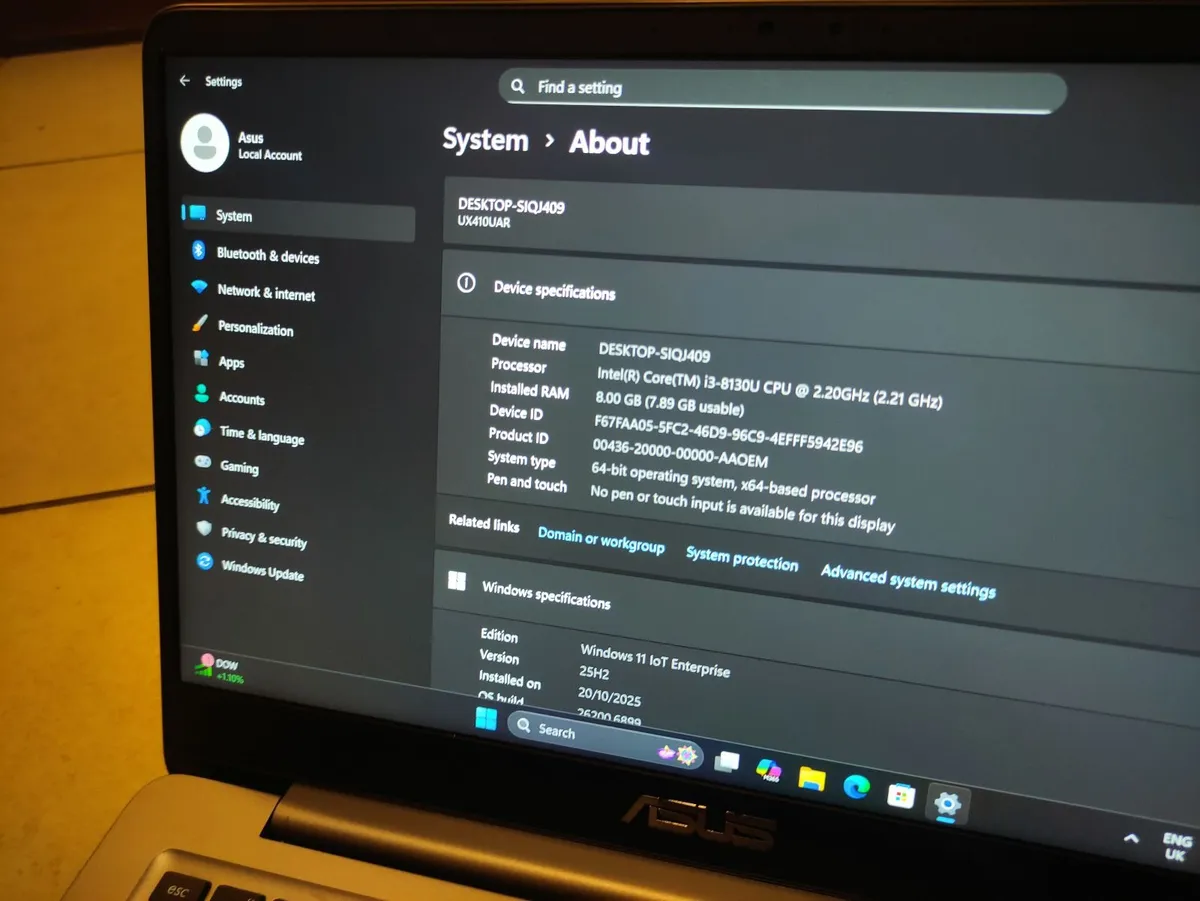 Asus ZenBook 8h battery Pro Plus - Image 2