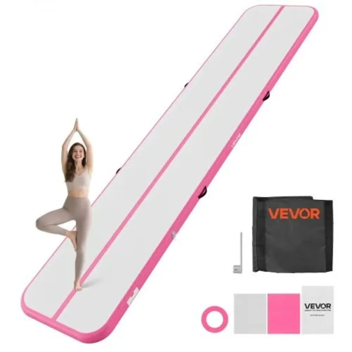 Inflatable Gymnastics Air Mat 5m Training Mats w/ - Image 1