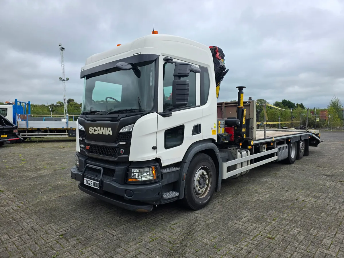 2022 SCANIA P320 XT 6X2, 26ft sterling cheesewedge - Image 4