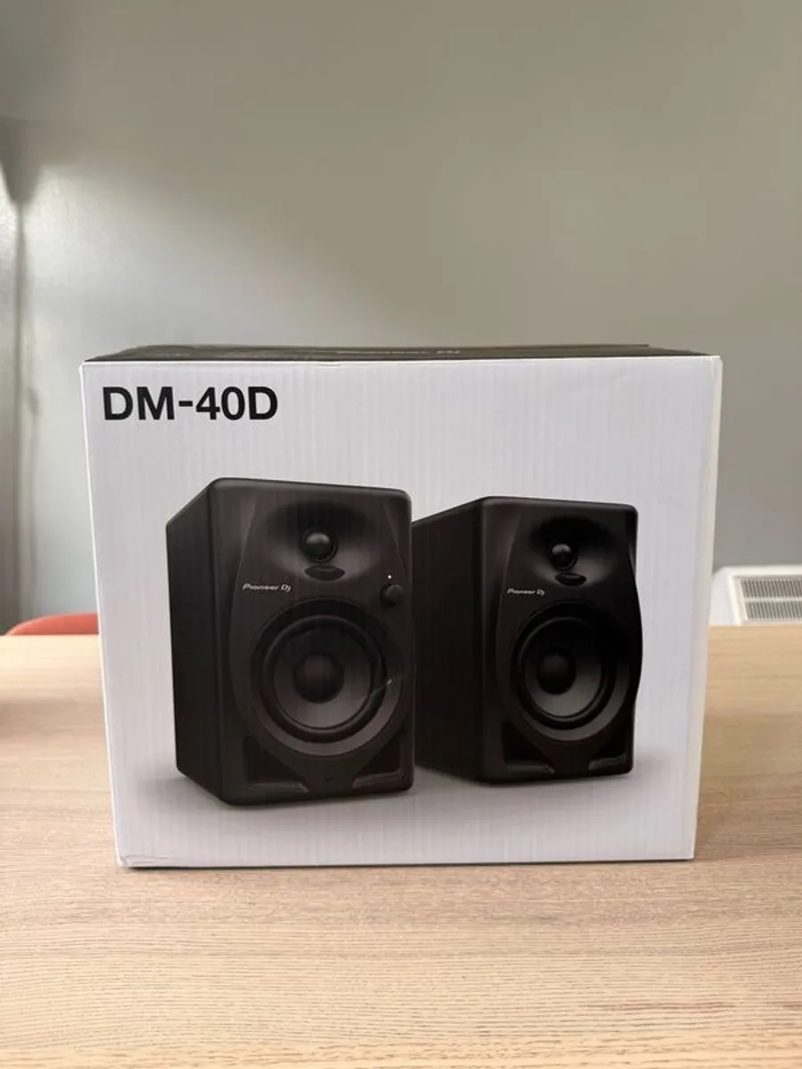 Pioneer DJ DM 40D Studio Monitor Speakers Brand New - Image 1