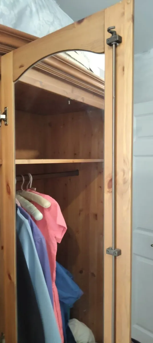 Vintage G-Plan Triple Wardrobe - Image 3