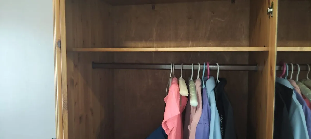 Vintage G-Plan Triple Wardrobe - Image 4