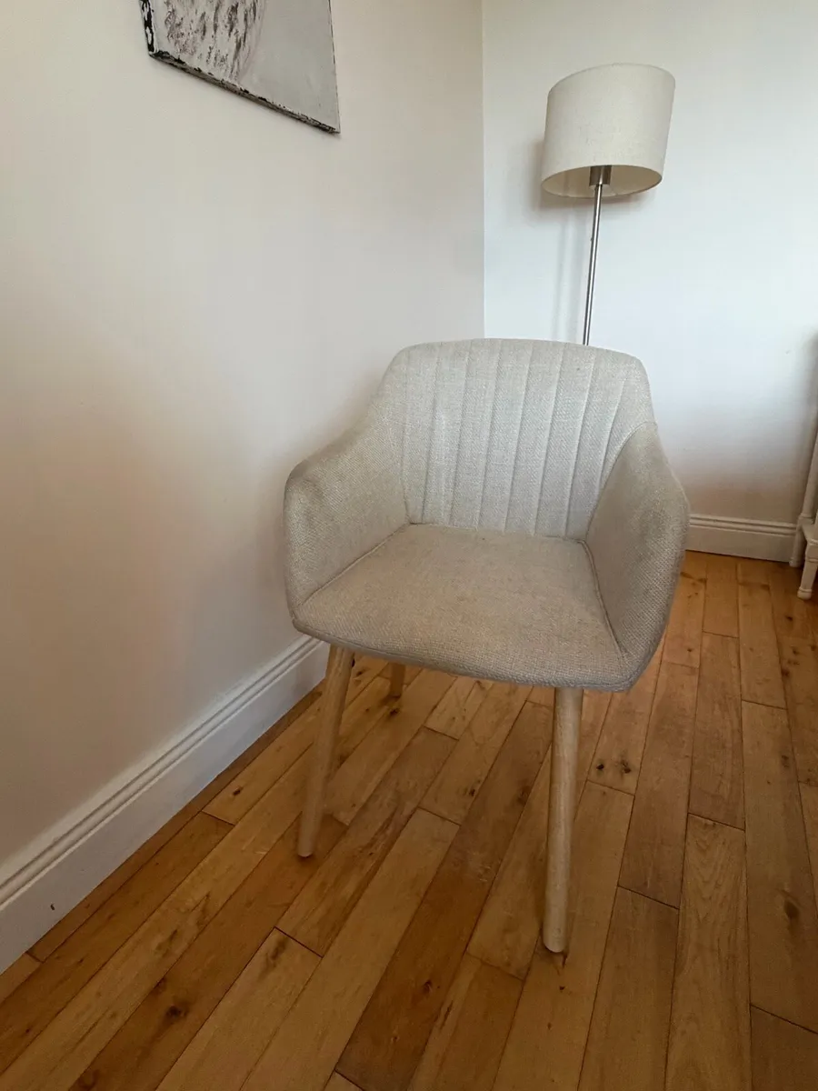 Travertine Table and 6 Chairs - Image 4