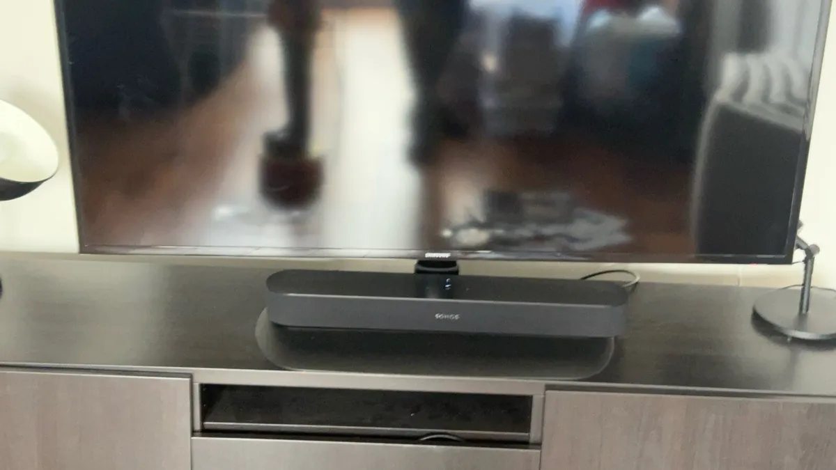 Samsung TV and wall unit - Image 4