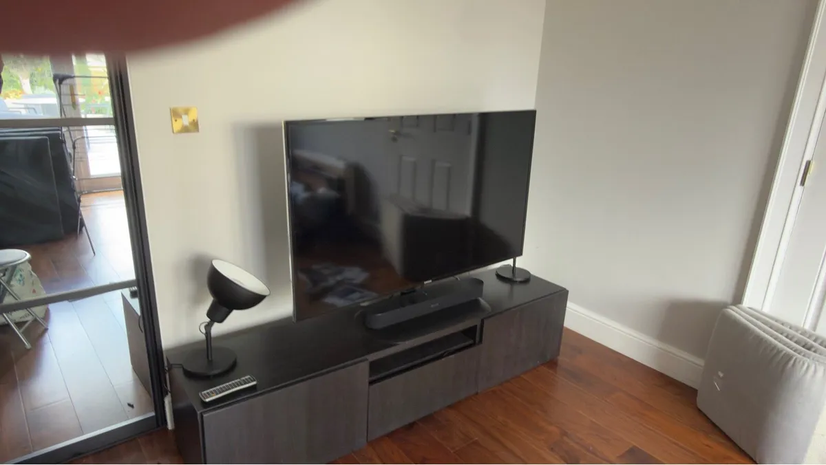 Samsung TV and wall unit - Image 1