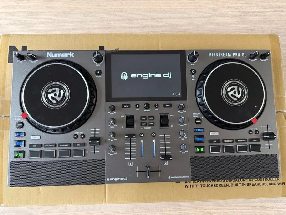 Numark Mixstream Pro Go Standalone DJ Controller  Like New / Boxed - Image 1