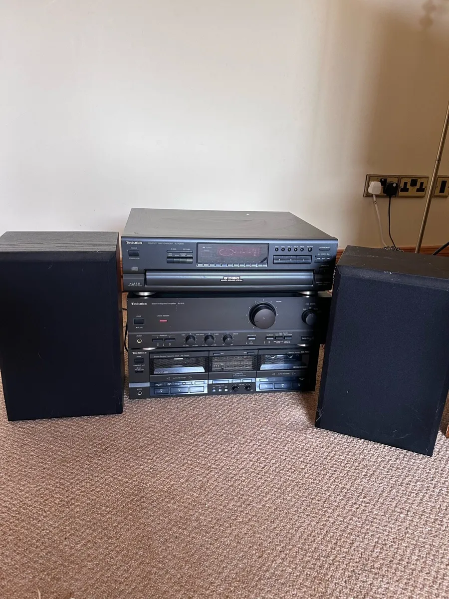 Technics Hi-Fi Separates System + Bose Speakers - Image 2