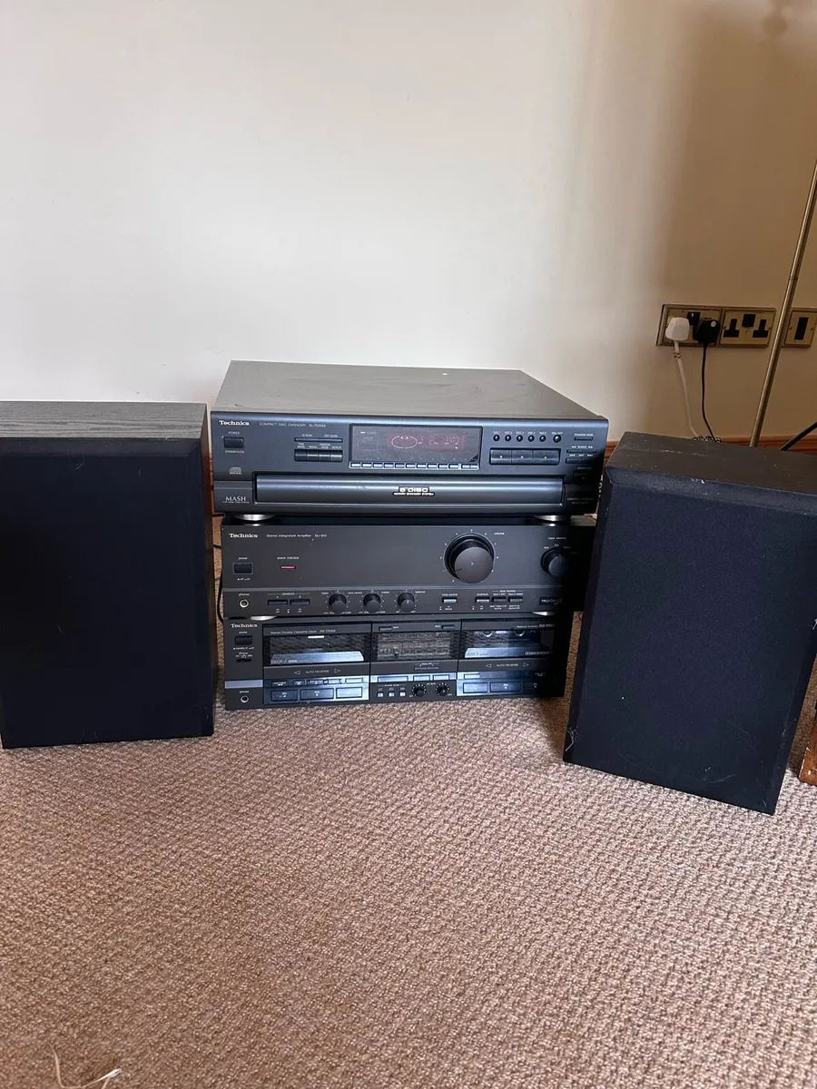 Technics Hi-Fi Separates System + Bose Speakers - Image 1