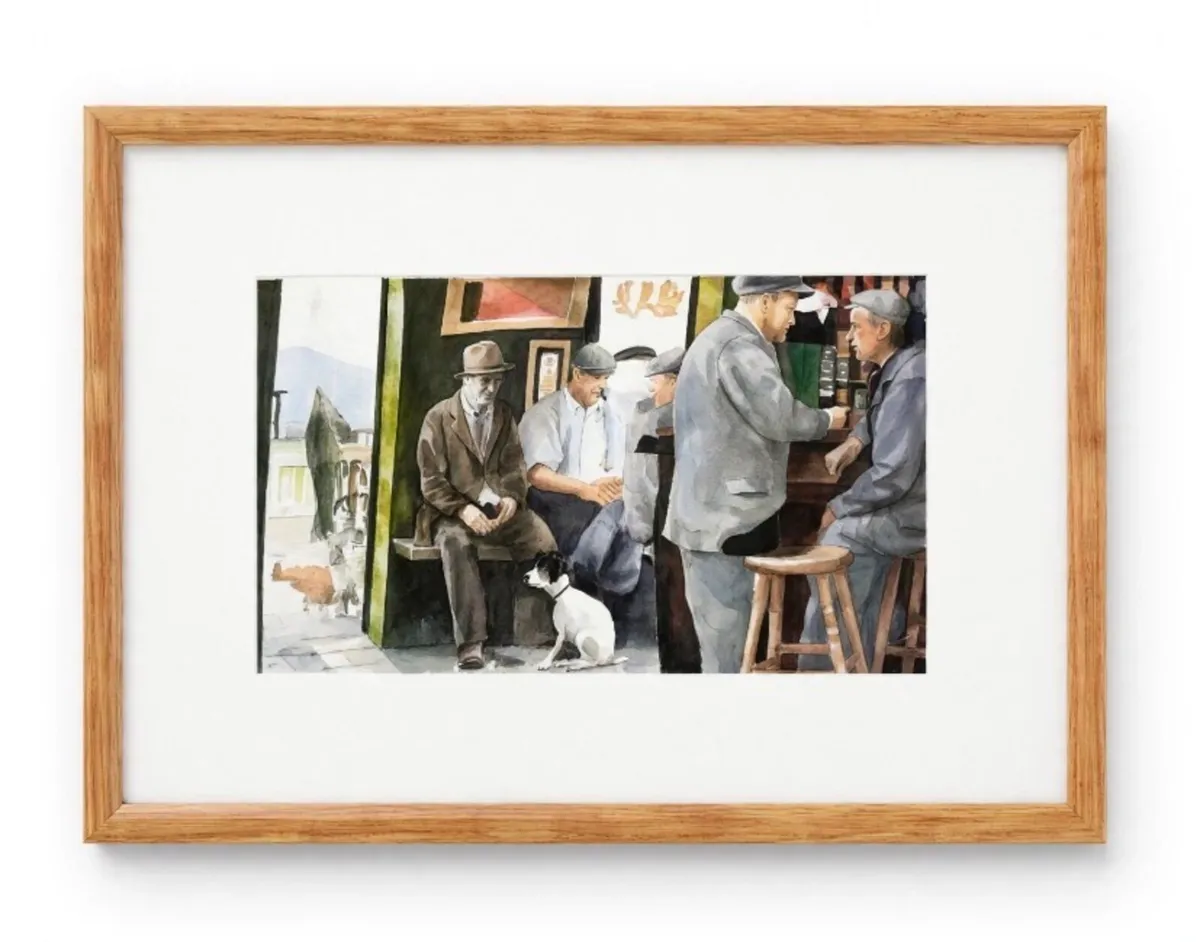 Set of 4 Vinatge framed prints - Image 4