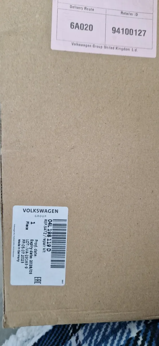 VW timing belt and water pump kit - Image 2