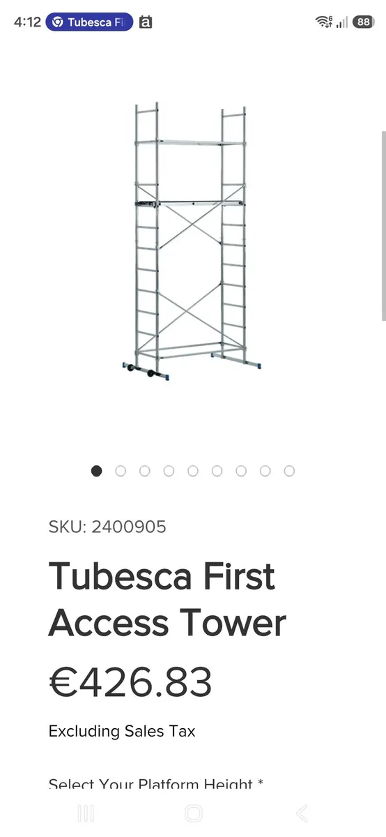Aluminum Scaffold Tower - Image 4