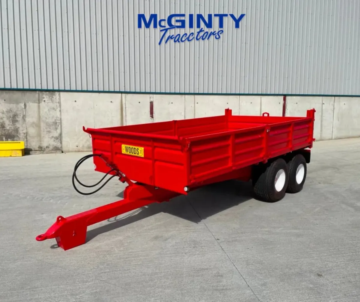 NEW Woods 13X7 heavy duty tipping trailer - Image 1