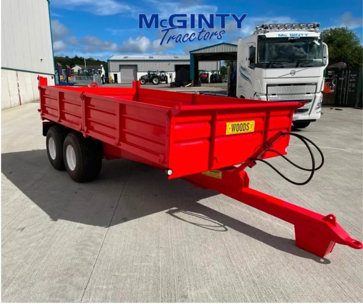 NEW Woods 13X7 heavy duty tipping trailer - Image 4