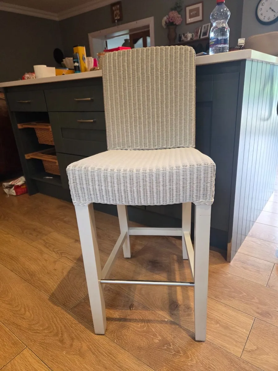 Neptune Montague Hugh back stool in silver birch - Image 2
