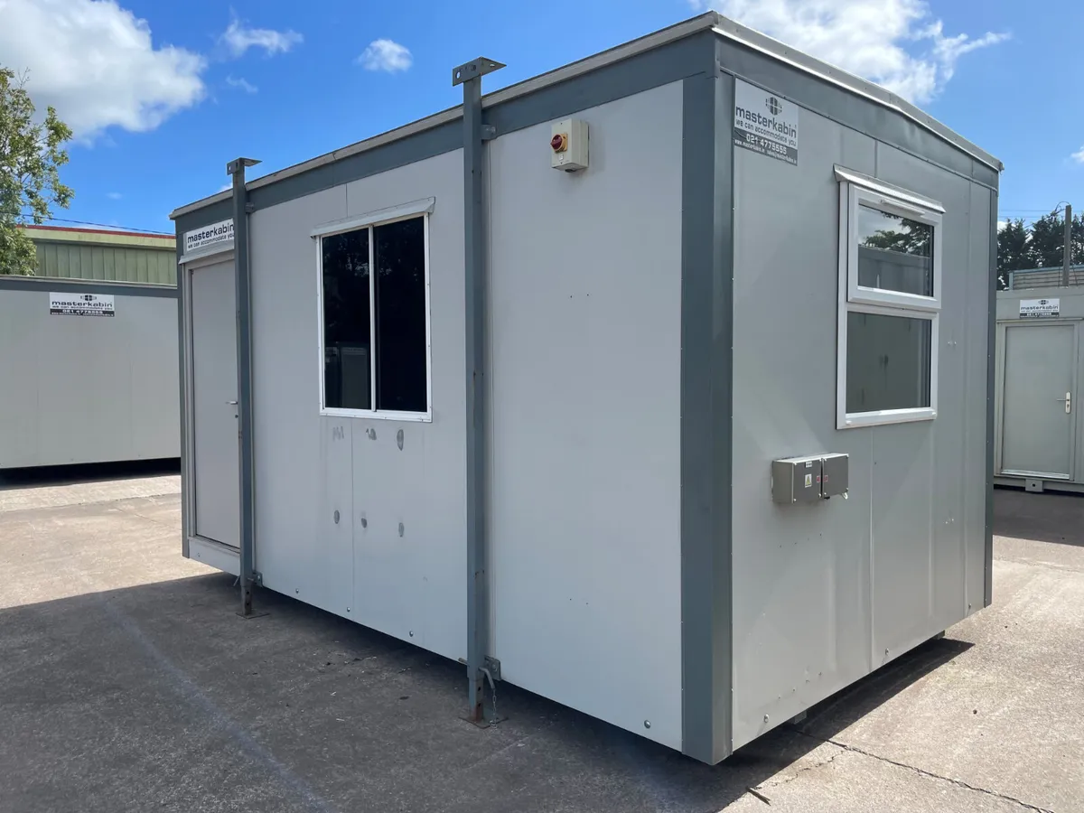 16ft x 10ft office/toilet Cabin - Image 1