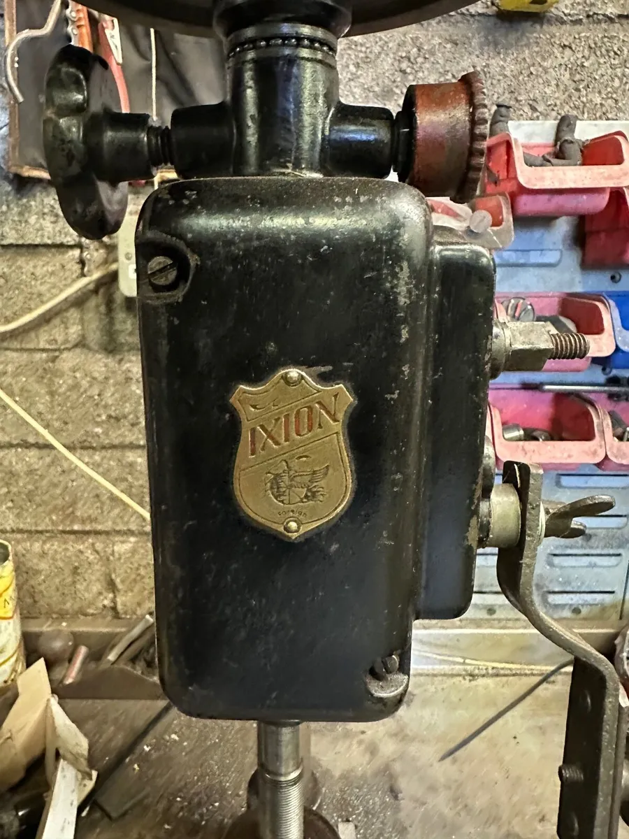 Antique bench top drill - Image 1