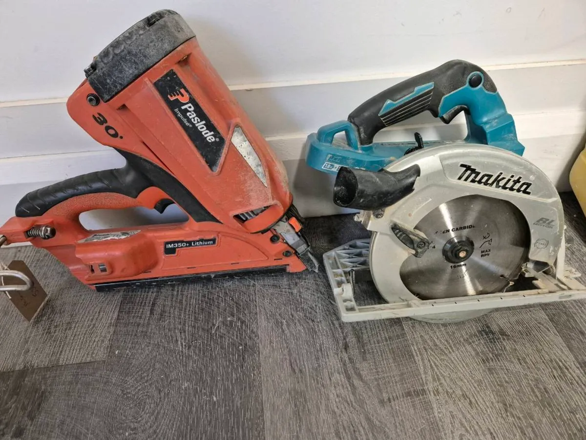 Paslode nail gun , Makita Circular Saw - Image 1