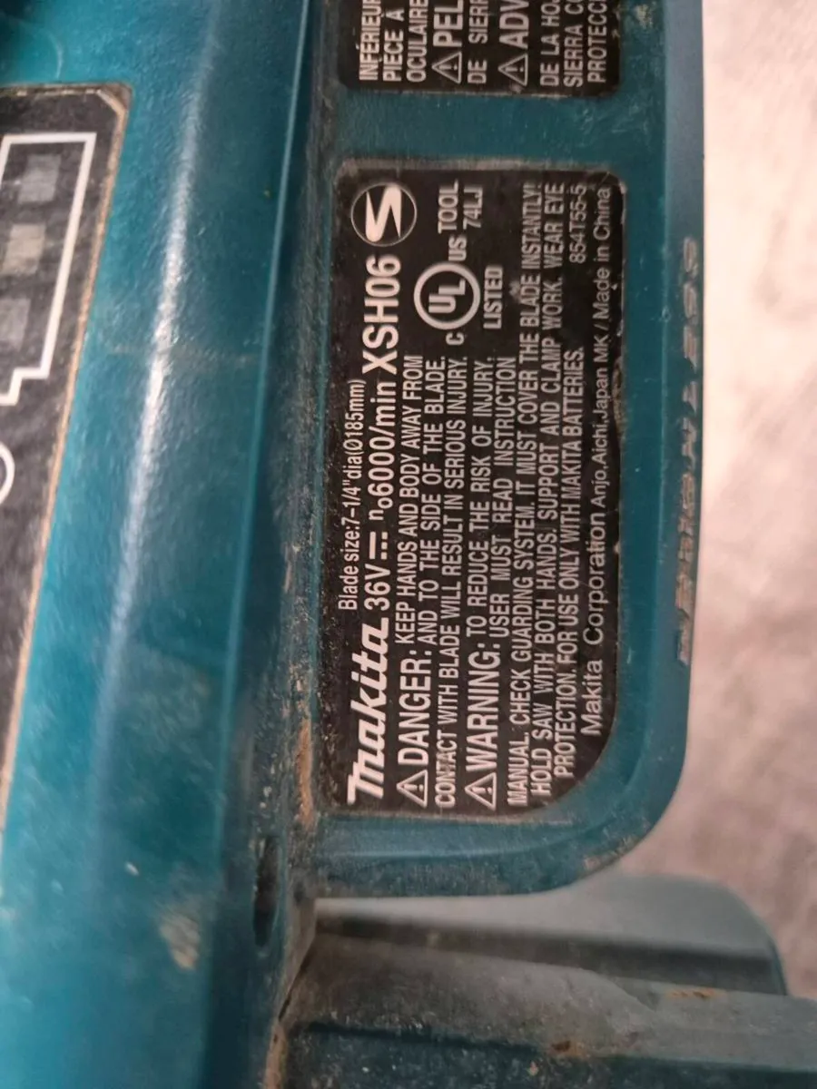 Paslode nail gun , Makita Circular Saw - Image 3